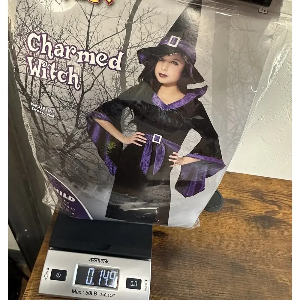 Spirit Halloween Girl’s Charmed Witch Costume Size Small 4-6 - Picture 12 of 12
